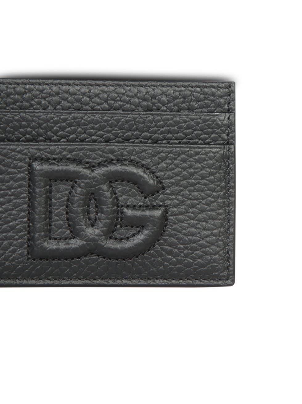 Black Print Card Holder Product Image