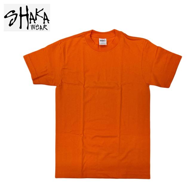 Shaka Wear 6.0 oz Active Short Sleeve T-Shirt (Hunter Green/Kelly Green/Orange/Hot Pink/Pink) Male Product Image