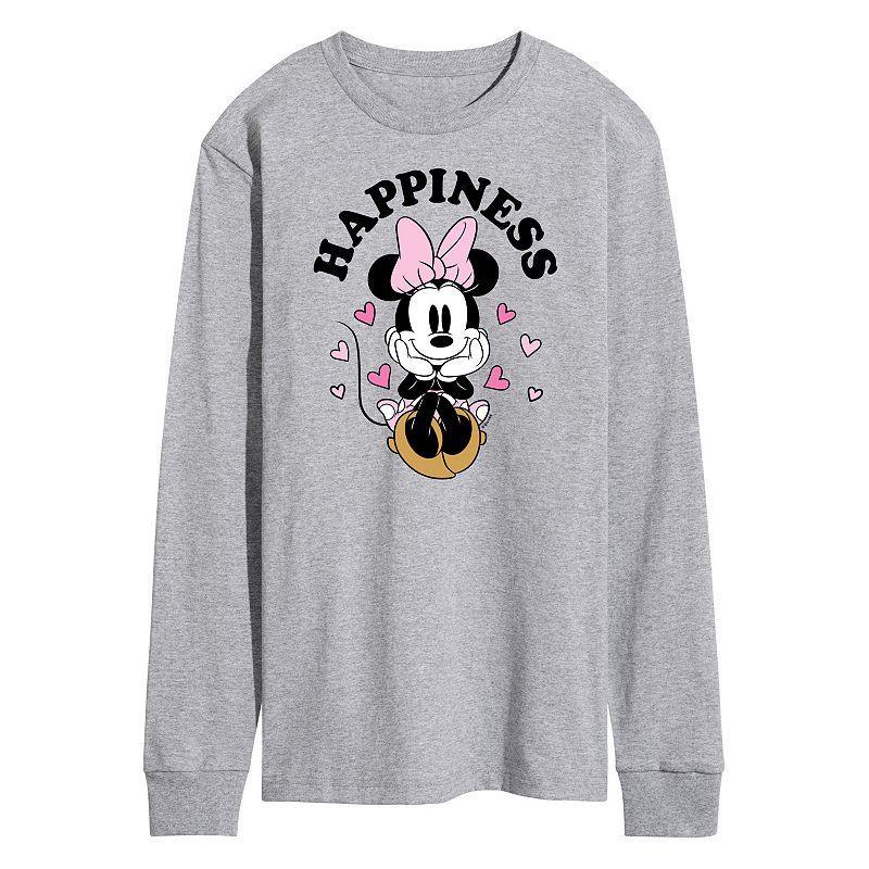 Disneys Mens Happiness Minnie Long Sleeve Product Image