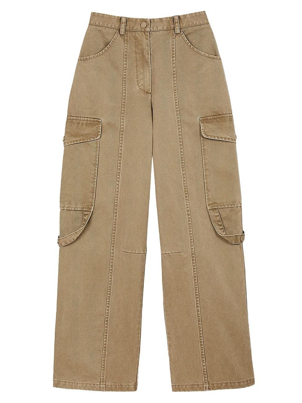 Womens Cargo Trousers Product Image