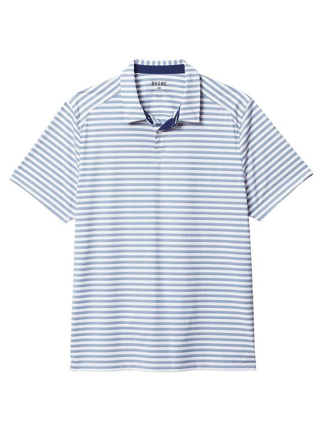 Mens Commuter Striped Polo Shirt Product Image