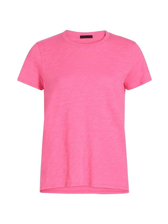 Womens Schoolboy Slub Jersey T-Shirt Product Image