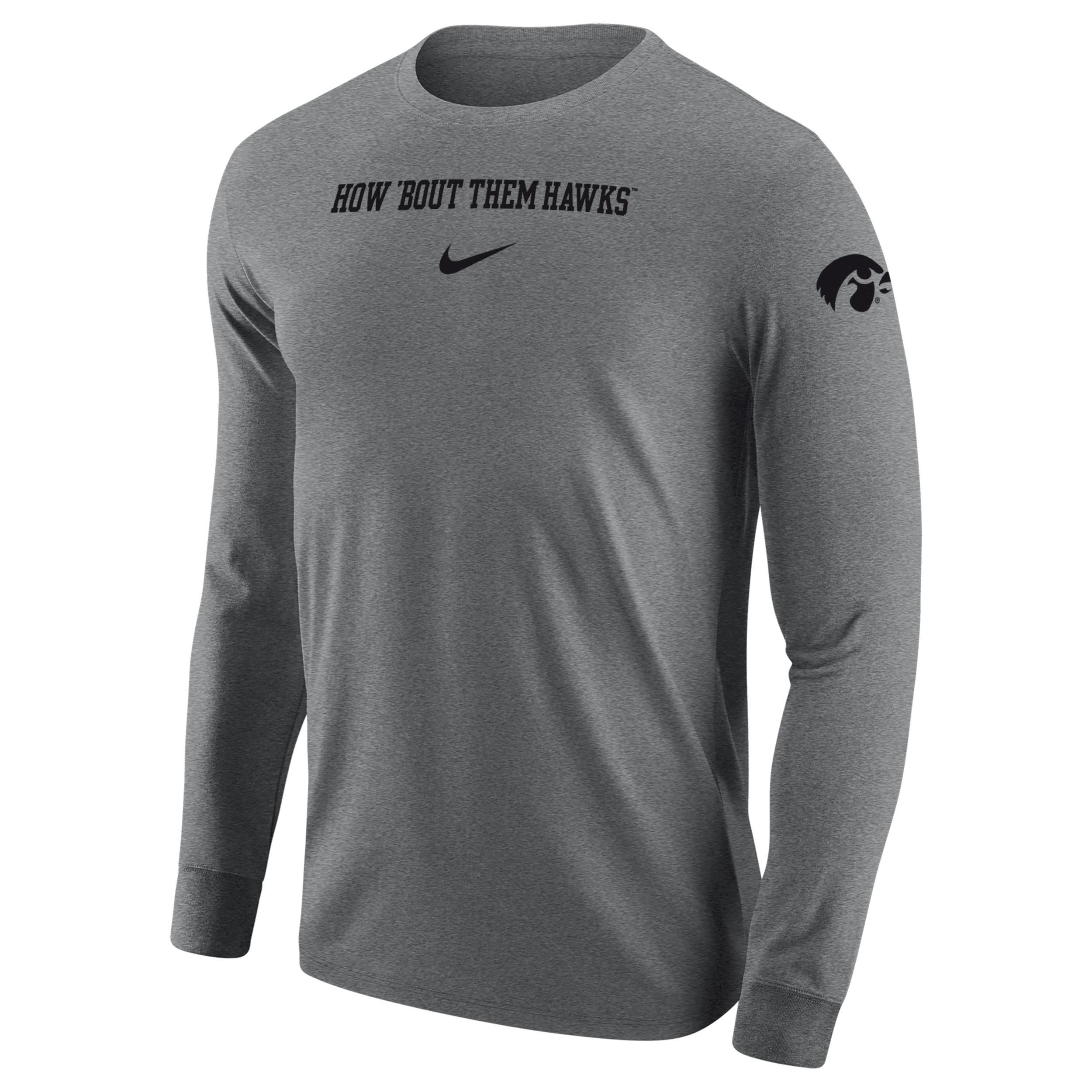 Iowa Nike Mens College Long-Sleeve T-Shirt Product Image