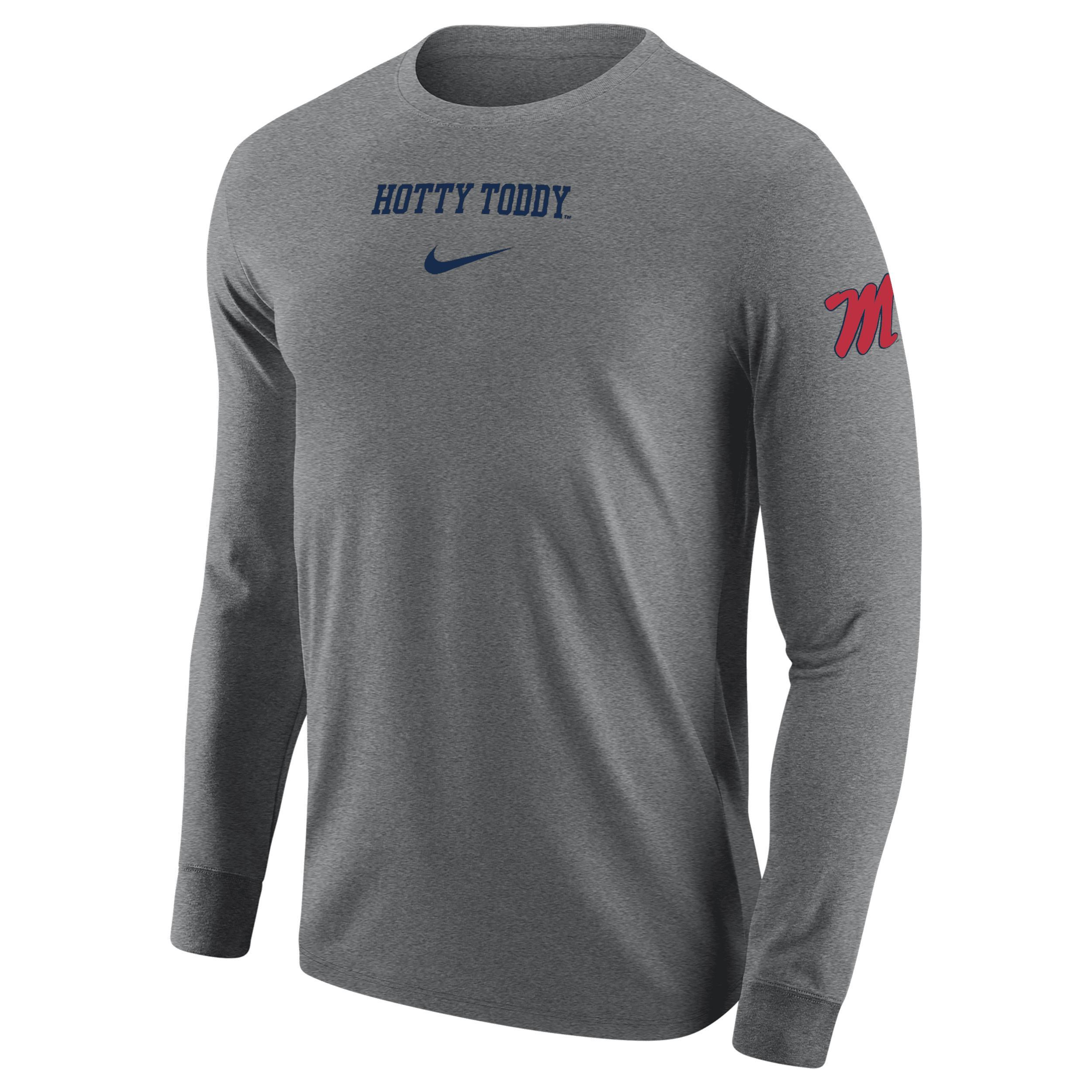 Ole Miss Nike Mens College Long-Sleeve T-Shirt Product Image