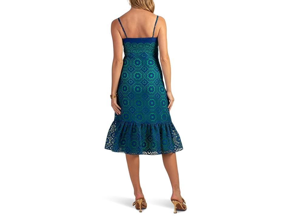 Womens Aziza Printed Midi Dress Product Image