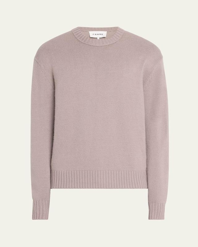 Mens Cashmere Knit Sweater Product Image