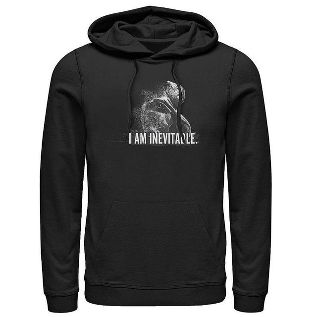 Mens Marvel Avengers Endgame Thanos I Am Inevitable Portrait Graphic Hoodie Product Image