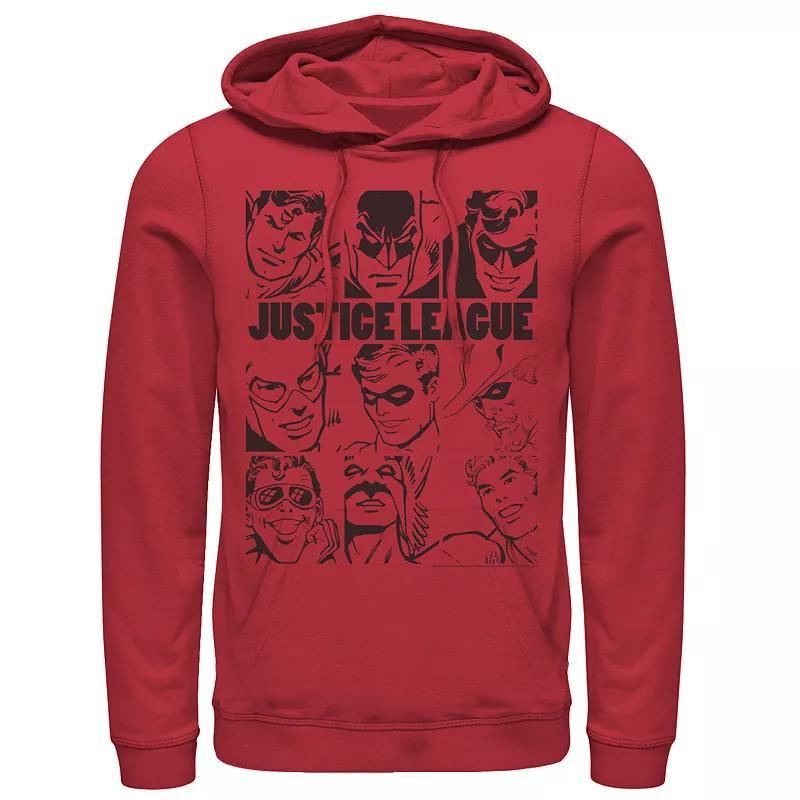 Mens DC Comics Batman Simple Bat Logo Hoodie Grey Heather Product Image