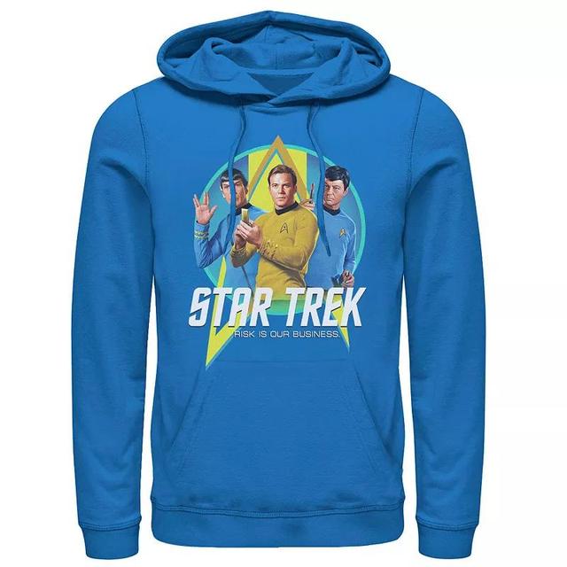 Mens Star Trek Original Series Risk Is Business Hoodie Product Image