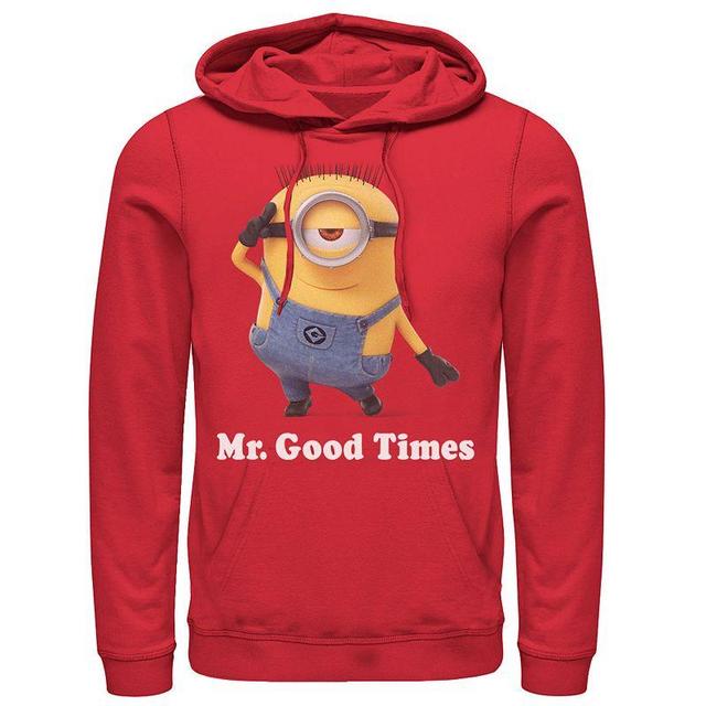 Mens Despicable Me Minions Mr. Good Times Pullover Hoodie Product Image