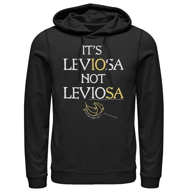 Mens Harry Potter Its Leviosa Not Leviosa Hoodie Product Image