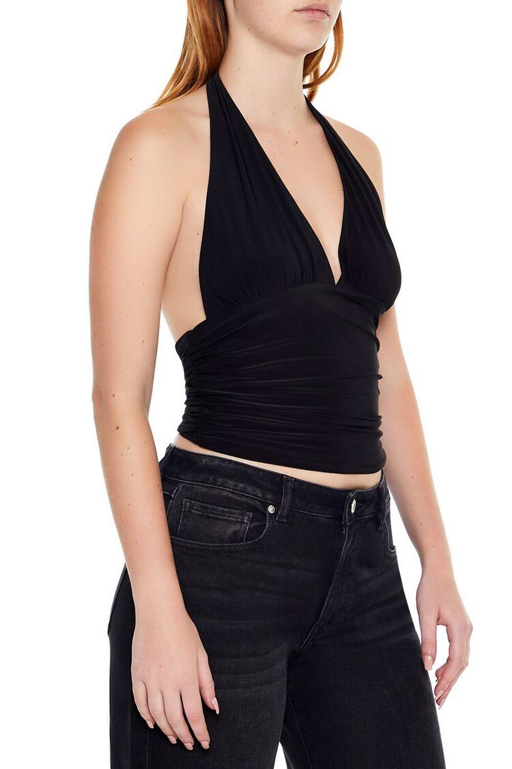 Plunging Halter Top | Forever 21 Product Image