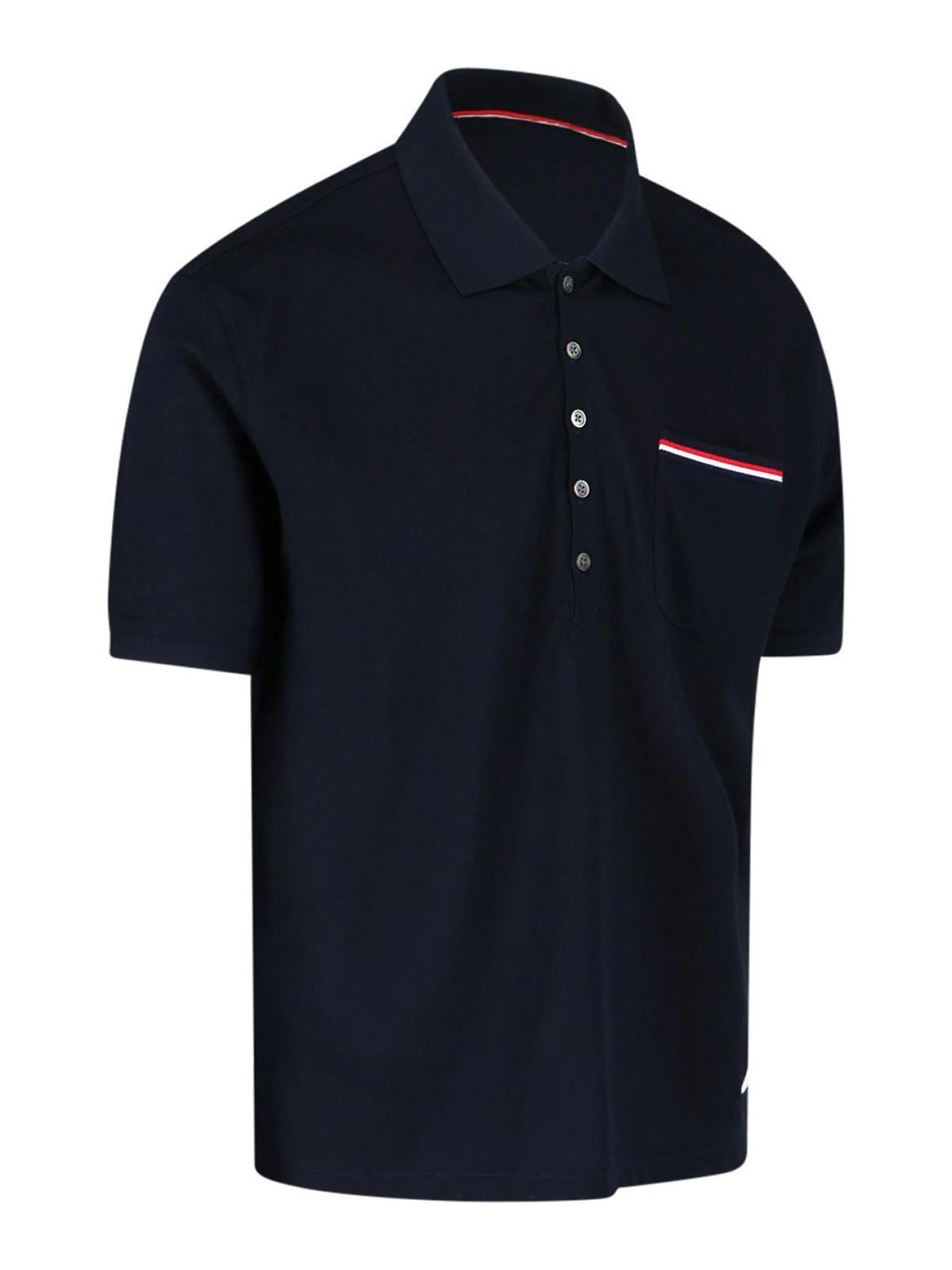 Polo Shirt In Navy Product Image