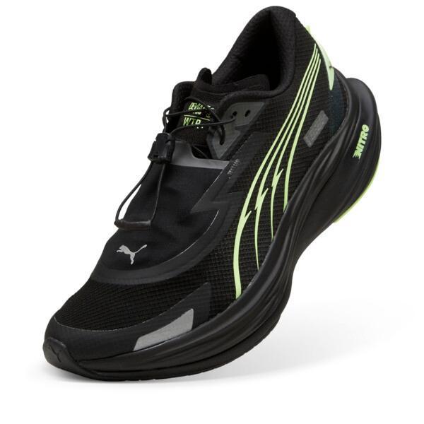 PUMA Deviate NITROâ¢ 3 Winterized Men's Running Shoes in Black/Galactic Grey Product Image