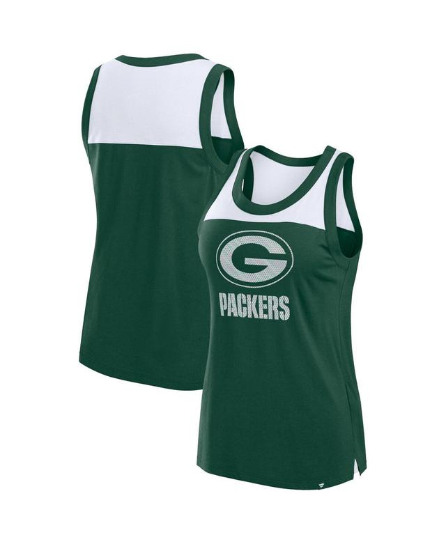 Womens Fanatics Branded Bay Packers Sequin Tank Top Product Image