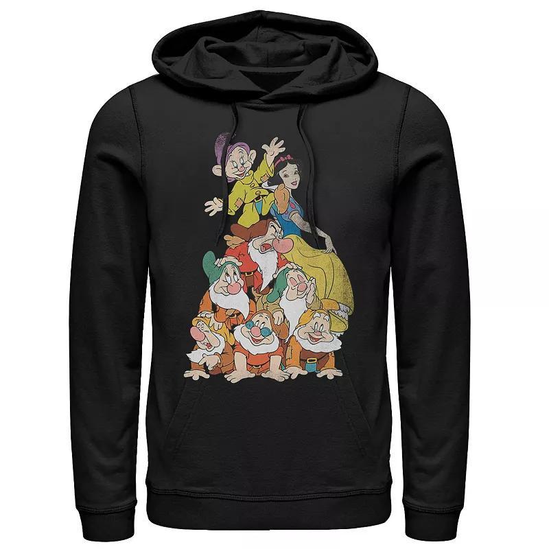 Disneys Snow White Seven Dwarf Stack Mens Hoodie Product Image