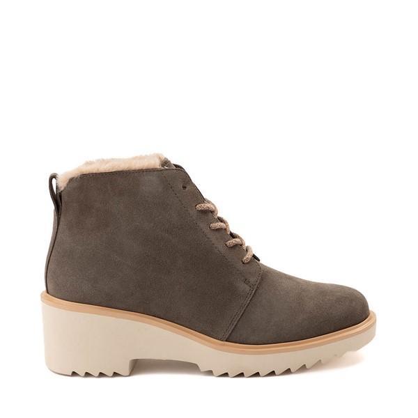 Womens TOMS Maude Lace-Up Wedge Boot - Canteen Product Image