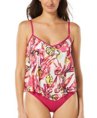 Carmen Marc Valvo Ruched Bikini Bottoms Womens Swimsuit Product Image