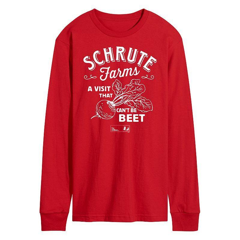 Mens The Office Schrute Farms Long Sleeve Tee Product Image