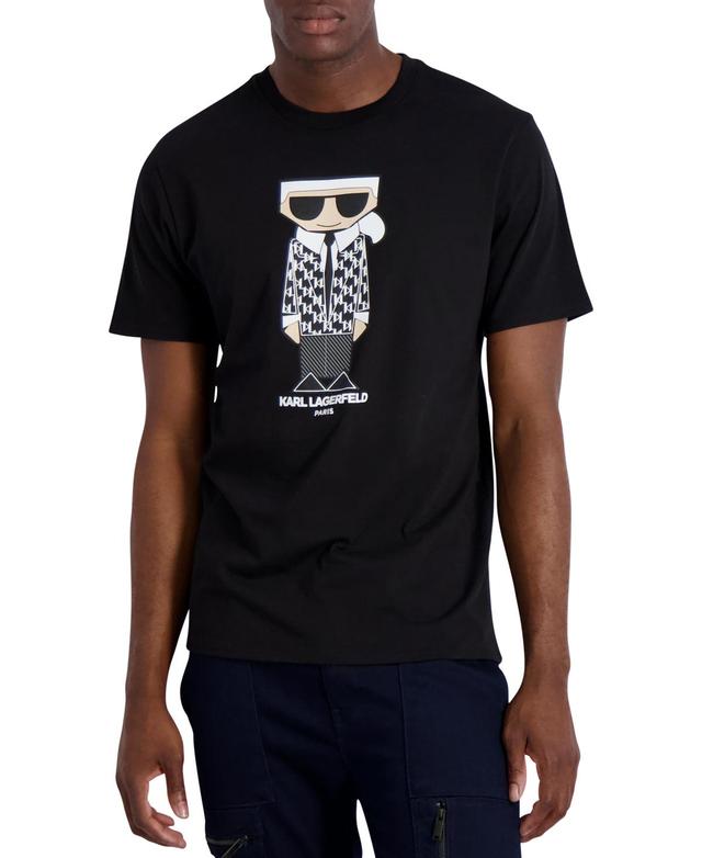 Karl Lagerfeld Paris Mens Flat-Head Karl Graphic T-Shirt Product Image