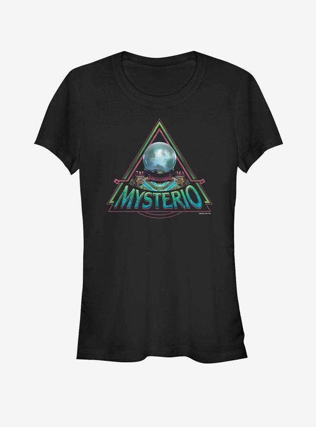 Marvel Spider-Man Far From Home Mysterio Triangle Girls T-Shirt Product Image