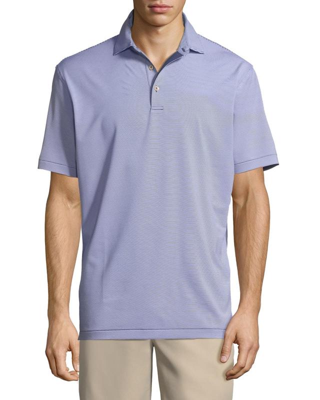 Mens Jubilee Pinstripe Polo Product Image