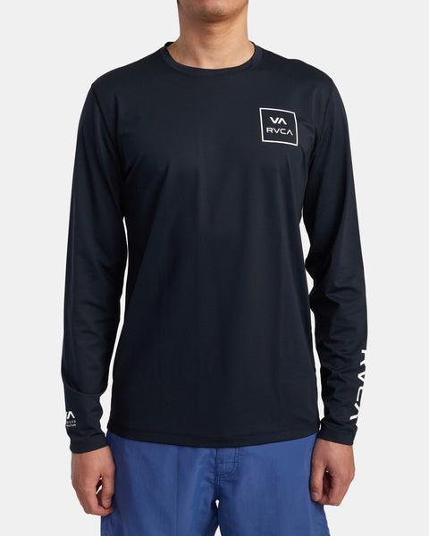 RVCA Long Sleeve Rashguard - Black Product Image