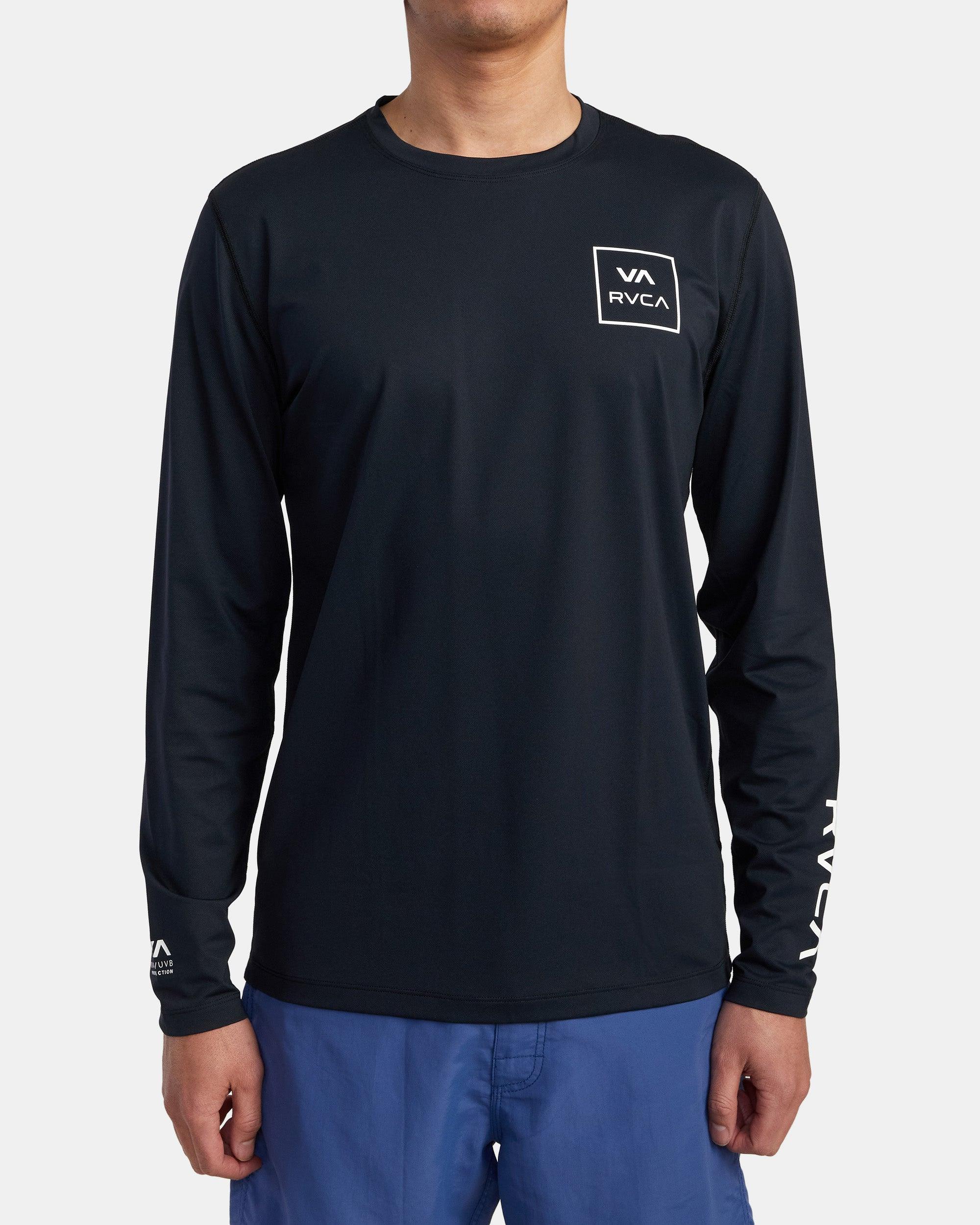 Surf Shirt Long Sleeve Surf Tee - Black Product Image