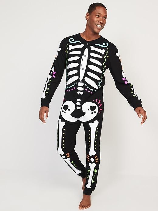 Matching Halloween One-Piece Pajamas Product Image