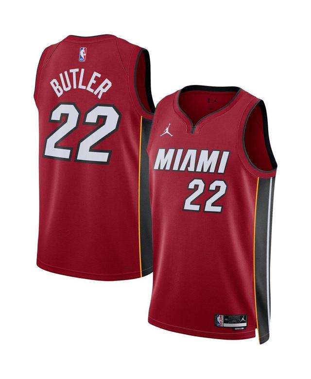 Mens and Womens Nike Jimmy Butler Miami Heat Swingman Jersey - Red Product Image