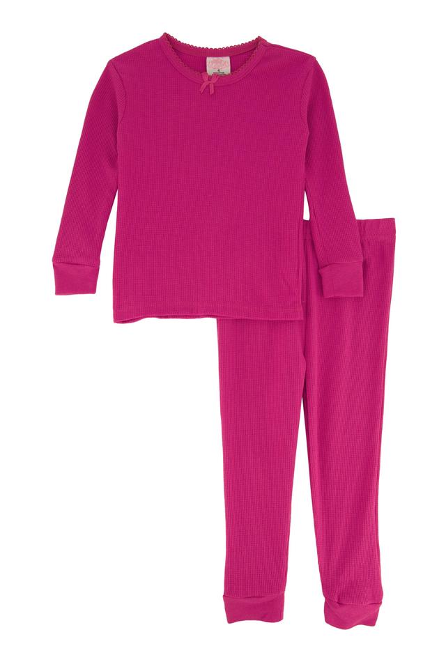 Womens Little Girls Thermal Top and Pants Product Image