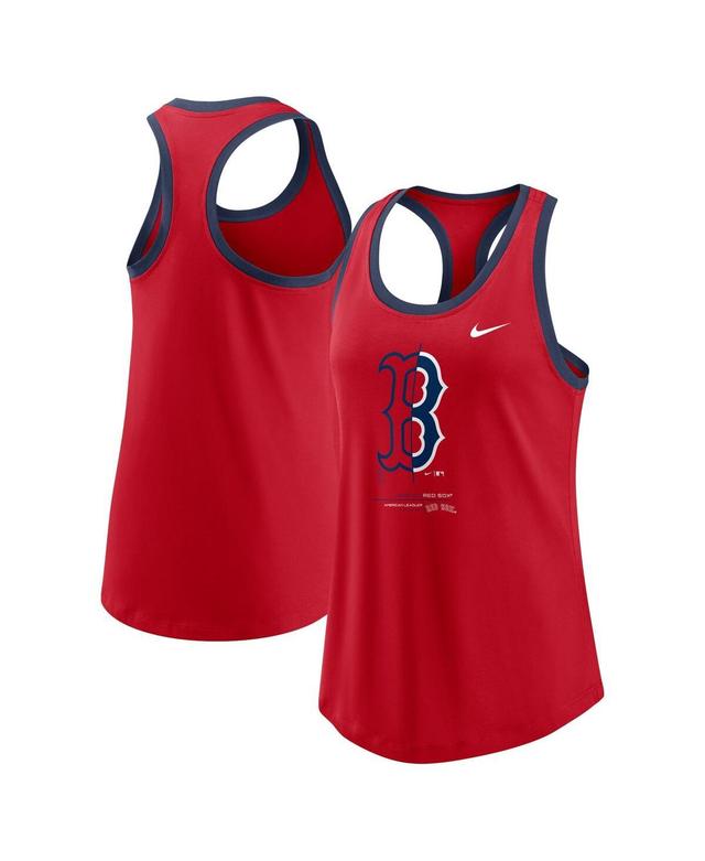 Womens Nike Washington Nationals X-Ray Racerback Performance Tank Top Product Image