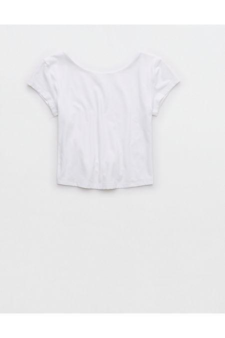 OFFLINE By Aerie Real Me Xtra Open Back T-Shirt Womens Product Image