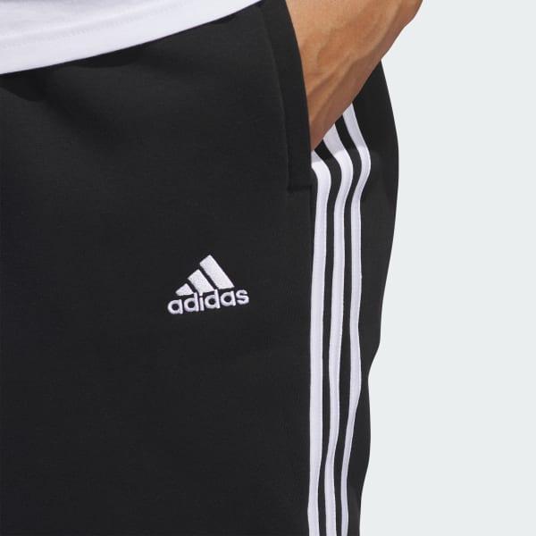 Essentials 3-Stripes Fleece Pants (Plus Size) Product Image