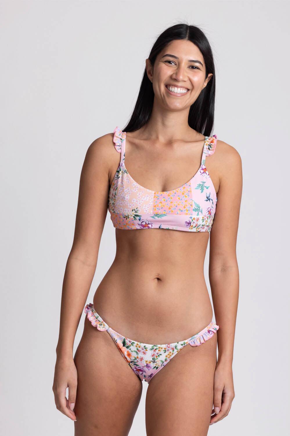 Karlee Bikini Bottom - Cottage Patch Female Product Image