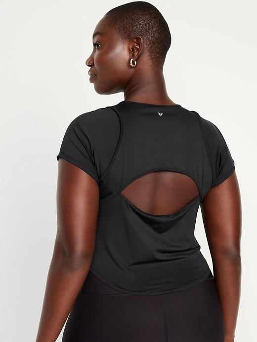 FlowForm Crop Cutout-Back Top Product Image