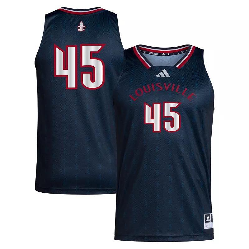 Mens adidas #45 Louisville Cardinals Swingman Jersey Product Image