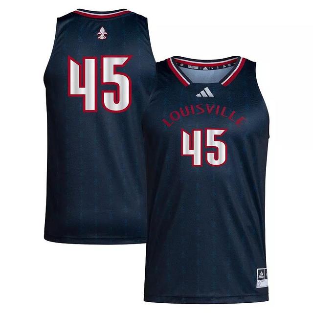 Mens adidas #45 Louisville Cardinals Swingman Jersey Product Image