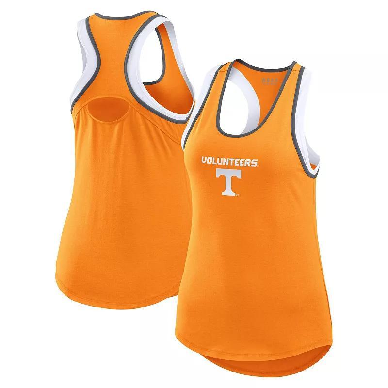 Womens WEAR by Erin Andrews Tennessee Tennessee Volunteers Open Hole Razorback Tank Top Product Image