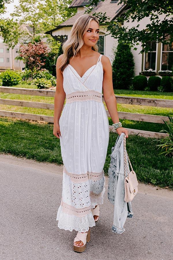 Falling For Bali Eyelet Maxi Product Image