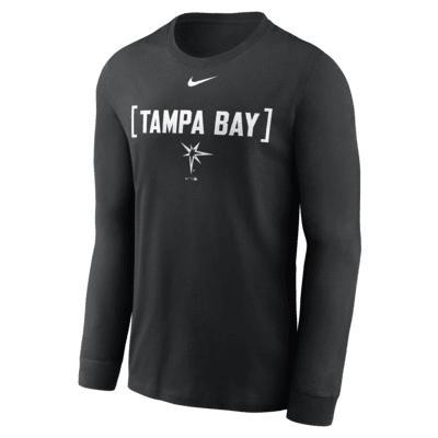 Tampa Bay Rays Fashion Men's Nike MLB Long-Sleeve T-Shirt Product Image