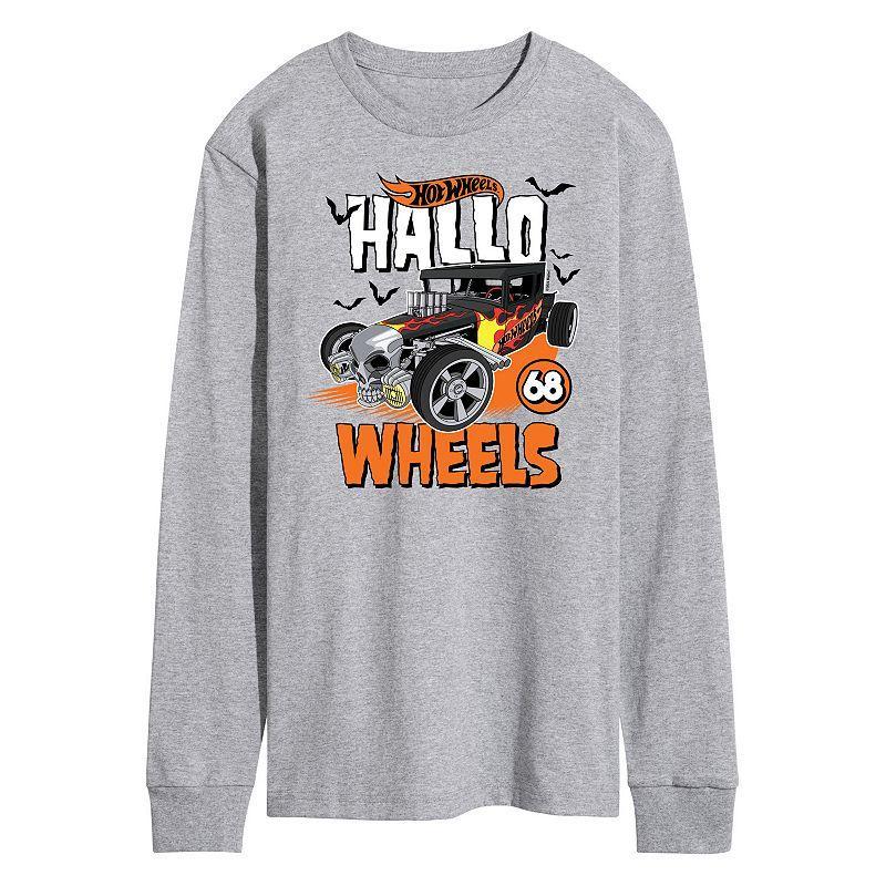 Mens Hot Wheels Hallo Wheels Long Sleeve Graphic Tee Product Image