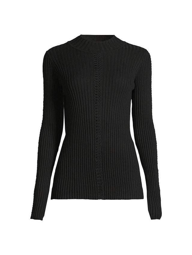 Womens Composite Cotton-Blend Sweater Product Image