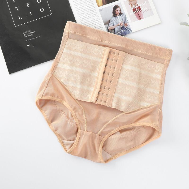 Patterned Waist Shaping Panty Product Image