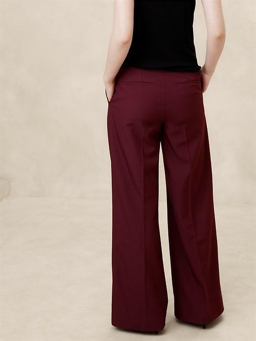 Sculpted Wide-Leg Trouser Product Image