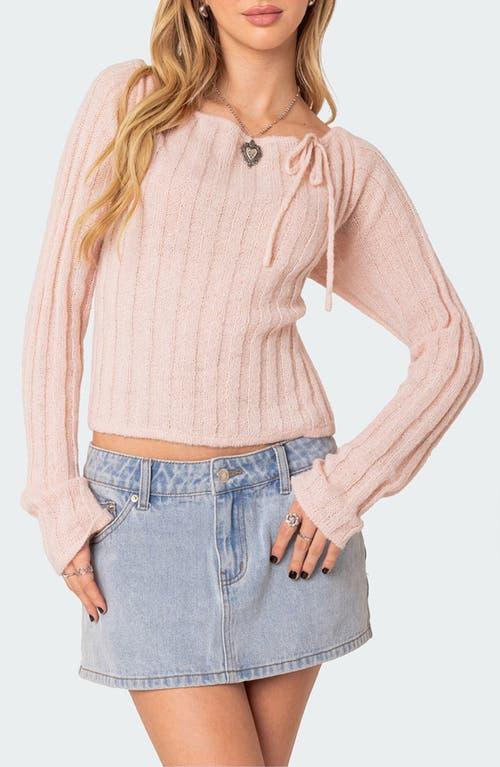 EDIKTED Emmy Open Back Sweater Product Image