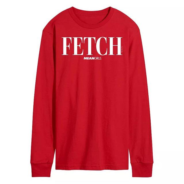 Mens Mean Girls Fetch Long Sleeve Graphic Tee Product Image