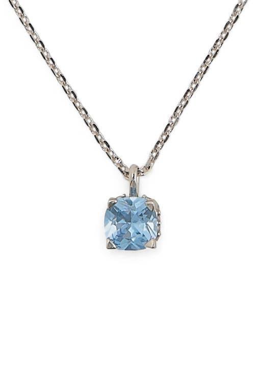 Kate Spade New York cushion cubic zirconia pendant necklace Product Image