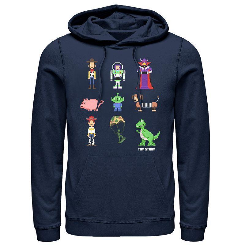 Disney / Pixars Toy Story Mens Characters Pullover Hoodie Blue Product Image