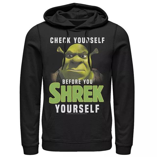 Mens Shrek Check Yourself Before You Shrek Yourself Hoodie Product Image